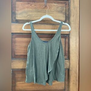 American Eagle Outfitters Sage Green Tank Top